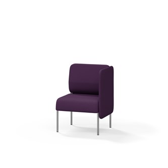 Soffa Adapt 60 låg rygg, sidopanel vänster SH45 H88