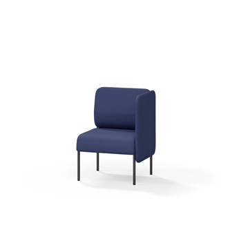 Soffa Adapt 60 låg rygg, sidopanel vänster SH45 H88