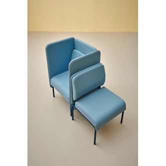 Soffa Adapt 60 mellanhög rygg, sidopaneler SH45 H108