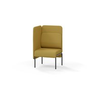 Soffa Adapt 60 mellanhög rygg, sidopanel höger SH45 H108