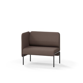 Soffa Adapt 90 låg rygg, sidopanel höger SH45 H88