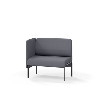 Soffa Adapt 90 låg rygg, sidopanel höger SH45 H88