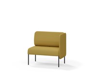 Soffa Adapt 90 låg rygg, sidopanel vänster SH45 H88