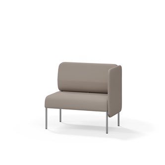 Soffa Adapt 90 låg rygg, sidopanel vänster SH45 H88