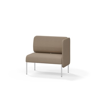 Soffa Adapt 90 låg rygg, sidopanel vänster SH45 H88