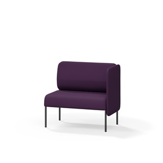 Soffa Adapt 90 låg rygg, sidopanel vänster SH45 H88