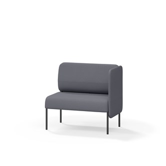 Soffa Adapt 90 låg rygg, sidopanel vänster SH45 H88