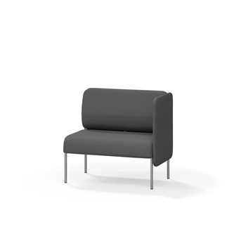 Soffa Adapt 90 låg rygg, sidopanel vänster SH45 H88