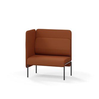 Soffa Adapt 90 mellanhög rygg, sidopanel höger SH45 H108