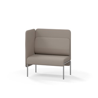 Soffa Adapt 90 mellanhög rygg, sidopanel höger SH45 H108