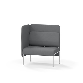 Soffa Adapt 90 mellanhög rygg, sidopanel höger SH45 H108