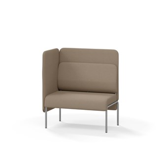 Soffa Adapt 90 mellanhög rygg, sidopanel höger SH45 H108