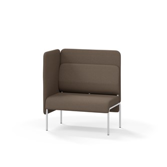 Soffa Adapt 90 mellanhög rygg, sidopanel höger SH45 H108