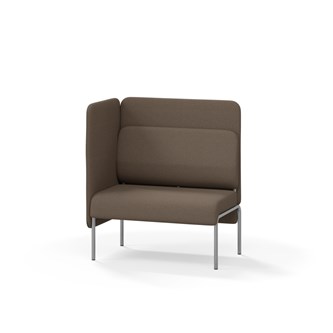 Soffa Adapt 90 mellanhög rygg, sidopanel höger SH45 H108