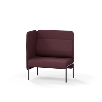 Soffa Adapt 90 mellanhög rygg, sidopanel höger SH45 H108