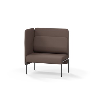 Soffa Adapt 90 mellanhög rygg, sidopanel höger SH45 H108