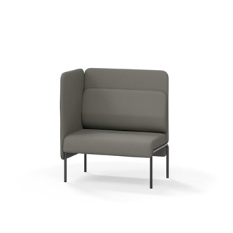 Soffa Adapt 90 mellanhög rygg, sidopanel höger SH45 H108