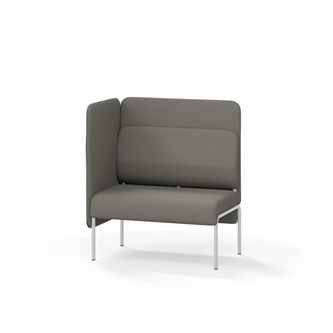 Soffa Adapt 90 mellanhög rygg, sidopanel höger SH45 H108