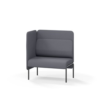 Soffa Adapt 90 mellanhög rygg, sidopanel höger SH45 H108