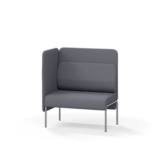 Soffa Adapt 90 mellanhög rygg, sidopanel höger SH45 H108