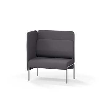 Soffa Adapt 90 mellanhög rygg, sidopanel höger SH45 H108