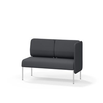 Soffa Adapt 120 låg rygg, sidopanel vänster SH45 H88