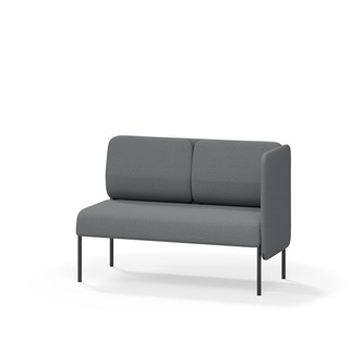 Soffa Adapt 120 låg rygg, sidopanel vänster SH45 H88