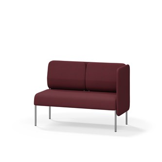 Soffa Adapt 120 låg rygg, sidopanel vänster SH45 H88