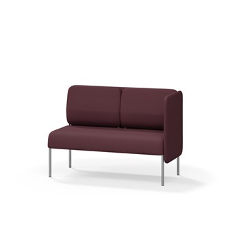 Soffa Adapt 120 låg rygg, sidopanel vänster SH45 H88