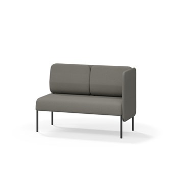 Soffa Adapt 120 låg rygg, sidopanel vänster SH45 H88