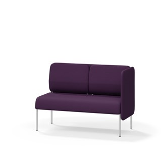 Soffa Adapt 120 låg rygg, sidopanel vänster SH45 H88