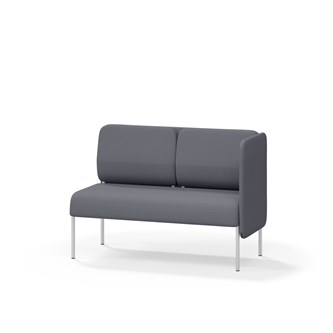 Soffa Adapt 120 låg rygg, sidopanel vänster SH45 H88