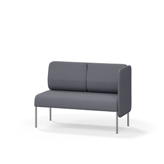 Soffa Adapt 120 låg rygg, sidopanel vänster SH45 H88