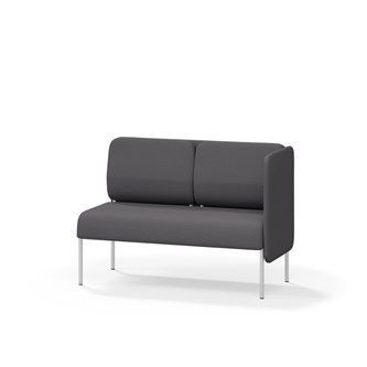 Soffa Adapt 120 låg rygg, sidopanel vänster SH45 H88