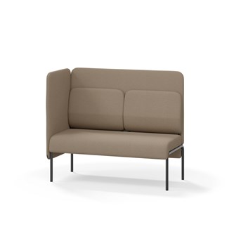 Soffa Adapt 120 mellanhög rygg, sidopanel höger SH45 H108