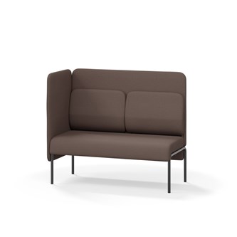 Soffa Adapt 120 mellanhög rygg, sidopanel höger SH45 H108