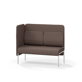 Soffa Adapt 120 mellanhög rygg, sidopanel höger SH45 H108