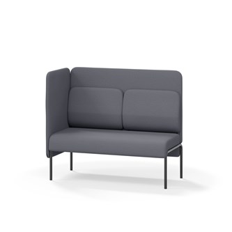 Soffa Adapt 120 mellanhög rygg, sidopanel höger SH45 H108