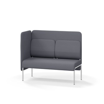 Soffa Adapt 120 mellanhög rygg, sidopanel höger SH45 H108