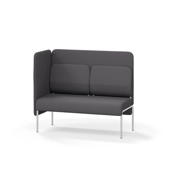 Soffa Adapt 120 mellanhög rygg, sidopanel höger SH45 H108