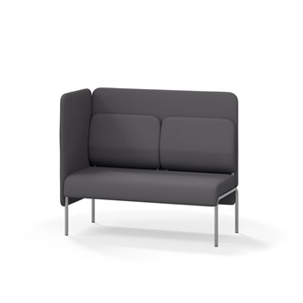 Soffa Adapt 120 mellanhög rygg, sidopanel höger SH45 H108