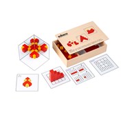 EDUCO Spatial träning bygg från 2D till 3 D