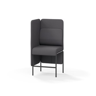 Soffa Adapt 60 mellanhög rygg, sidopanel höger SH65 H128