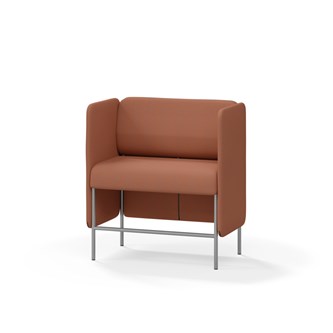 Soffa Adapt 90 låg rygg, sidopaneler SH65 H108