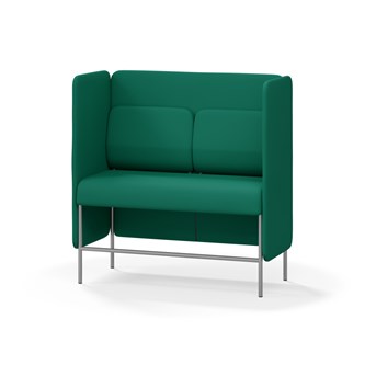 Soffa Adapt 120 mellanhög rygg, sidopaneler SH65 H128