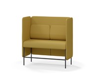 Soffa Adapt 120 mellanhög rygg, sidopaneler SH65 H128