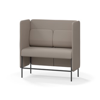 Soffa Adapt 120 mellanhög rygg, sidopaneler SH65 H128