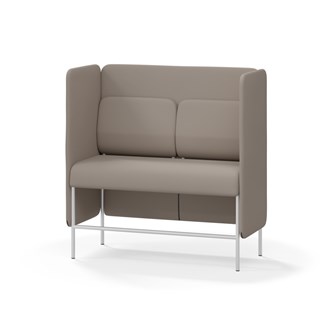 Soffa Adapt 120 mellanhög rygg, sidopaneler SH65 H128