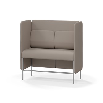 Soffa Adapt 120 mellanhög rygg, sidopaneler SH65 H128