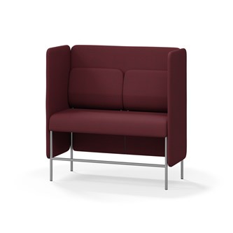 Soffa Adapt 120 mellanhög rygg, sidopaneler SH65 H128